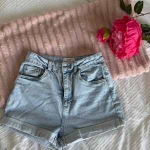 Cotton On Light Blue Jean Shorts